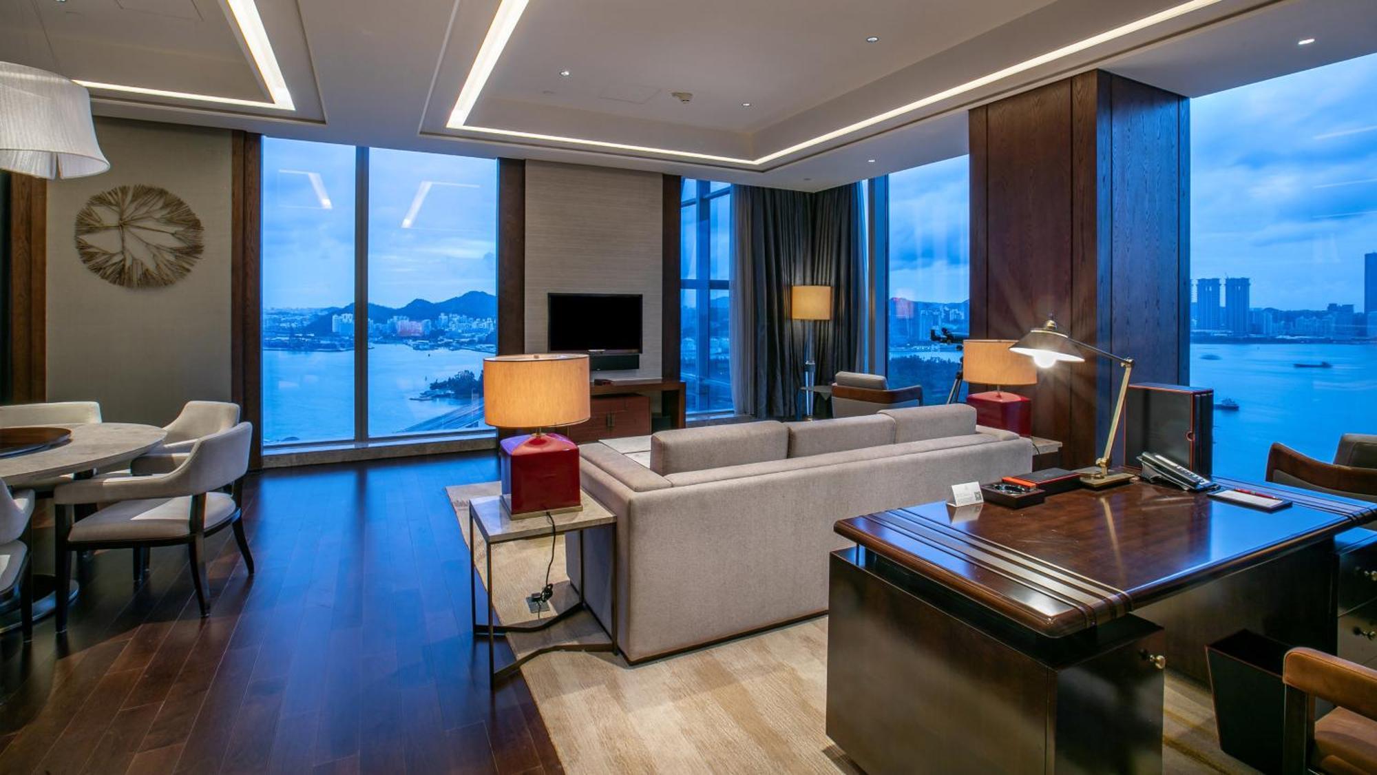 Hualuxe Xiamen Haicang Habour View المظهر الخارجي الصورة